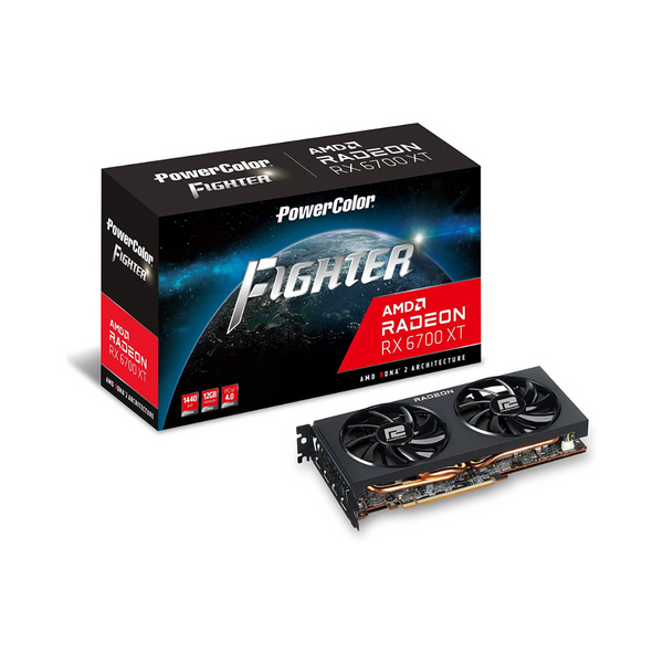 PowerColor Fighter AMD Radeon RX 6700 XT 12GB GDDR6 Gaming Graphics Card