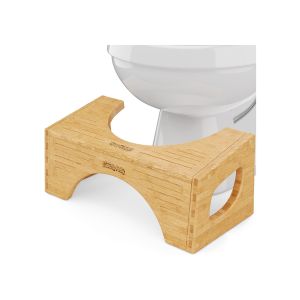 Squatty Potty The Original Toilet Stool Bamboo Flip 7″ & 9″ Height Options