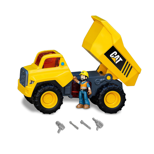 CAT Construction Little Machines Vehicles & Playmat Playset