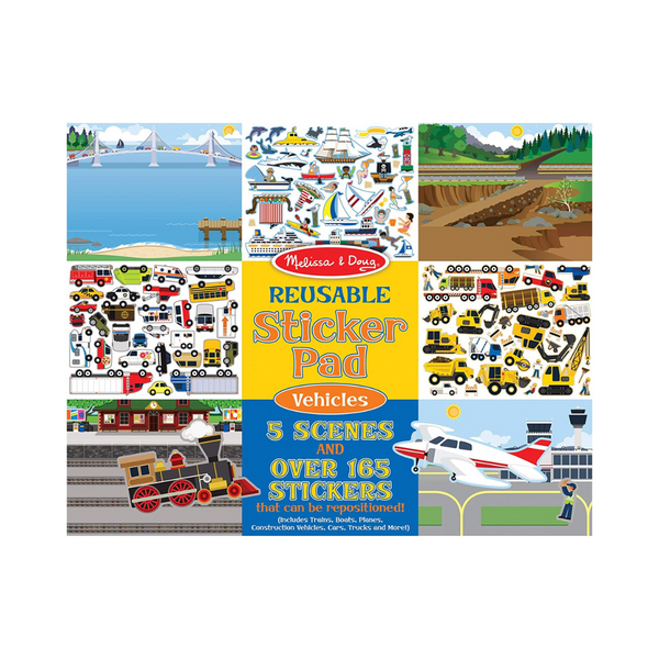 Melissa & Doug Reusable Sticker Pad