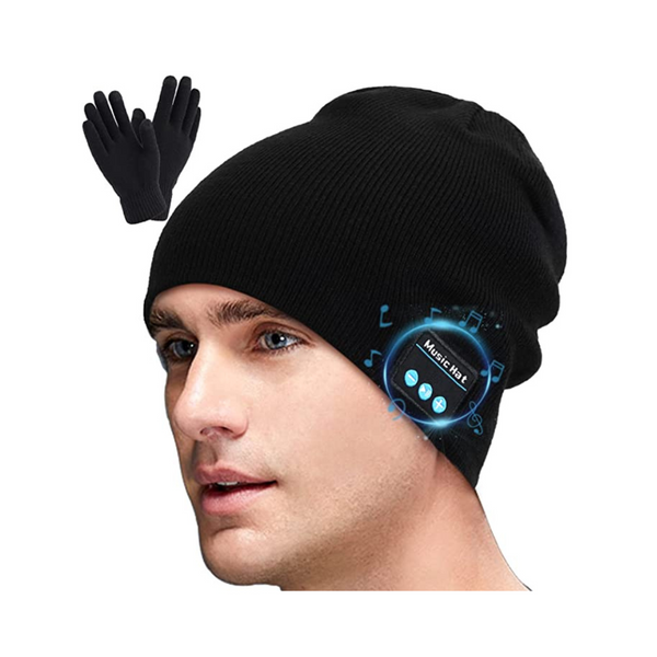 Wireless Beanie Hat Music Hat with Gloves