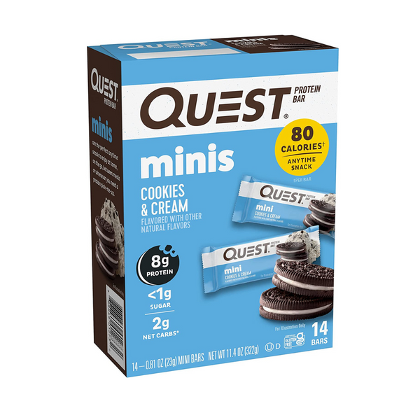 14-Count 0.81oz. Quest Nutrition Minis High Protein Bars