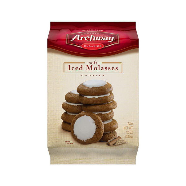 Galletas de melaza helada suave Archway de 12 onzas