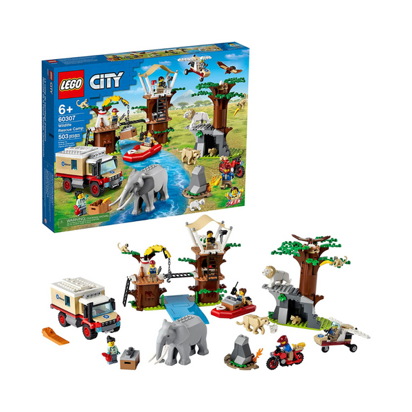 Kit de construcción de helicóptero de policía LEGO City 