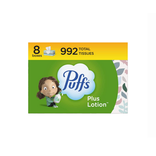 40 Boxes Of Puffs Plus Lotion Facial Tissues