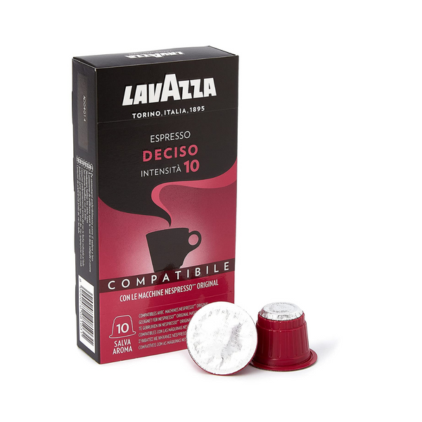 100 Pack Of Lavazza Nespresso Deciso Capsules