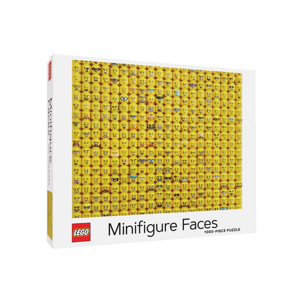 LEGO Minifigure Faces 1,000 Piece Jigsaw Puzzle