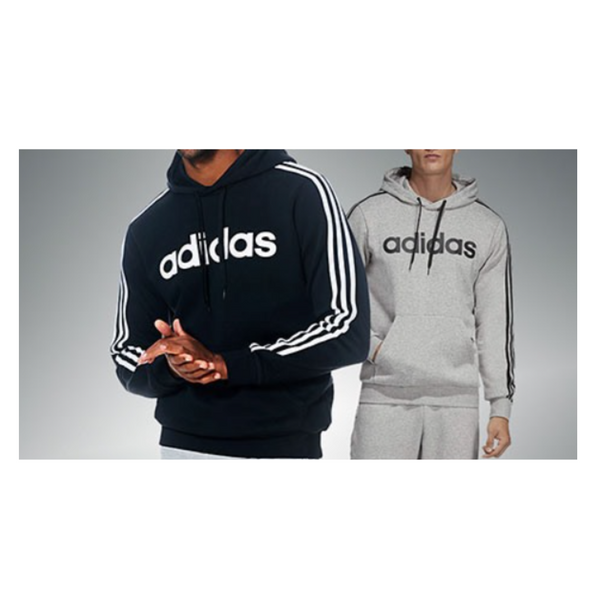 Sudadera con capucha Essential con logo de 3 rayas para hombre, joggers súper suaves o sudadera con capucha para mujer de Adidas