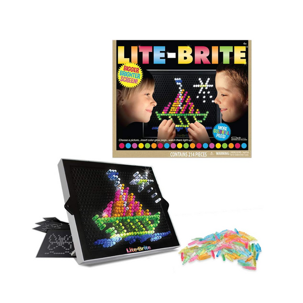 Lite-Brite Ultimate Classic Retro and Vintage Toy, Gift for Girls and Boys, Ages 4+