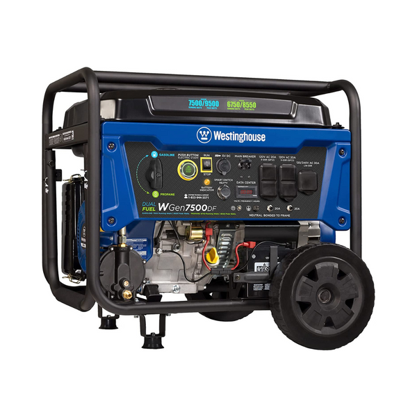 Westinghouse 7500/9500-Watt Dual-Fuel Portable Generator