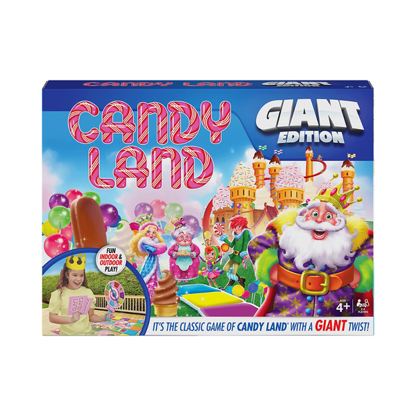 Juego de mesa de fiesta retro clásico gigante de Candy Land