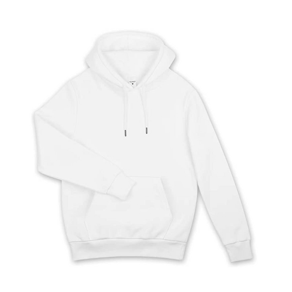 Men's and Women's White Hoodies