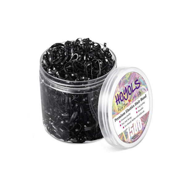 Hoyols 1,500 Elastic Hair Bands