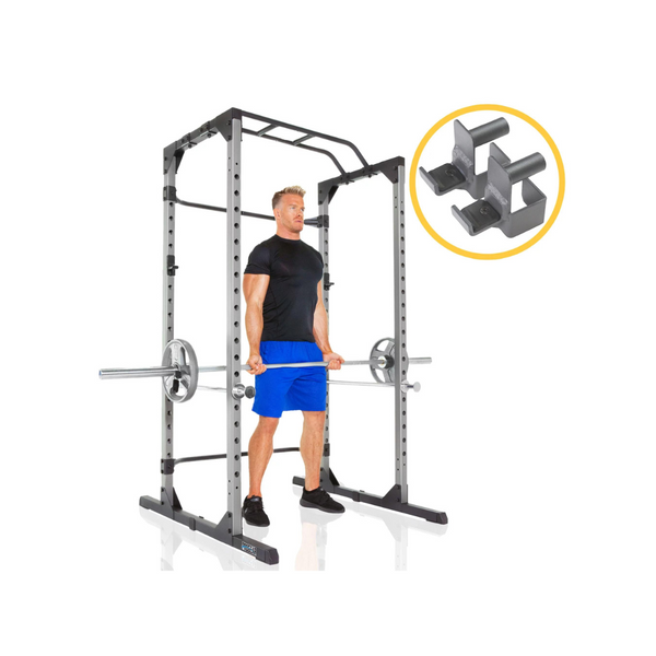 ProGear Squat Rack Power Cage con ganchos en J (capacidad de 800 libras)