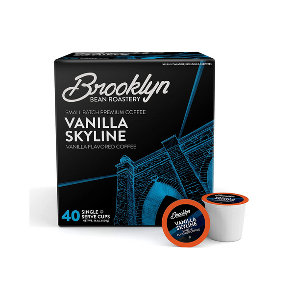 40-Count Brooklyn Beans Vanilla Skyline Gourmet Coffee Pods