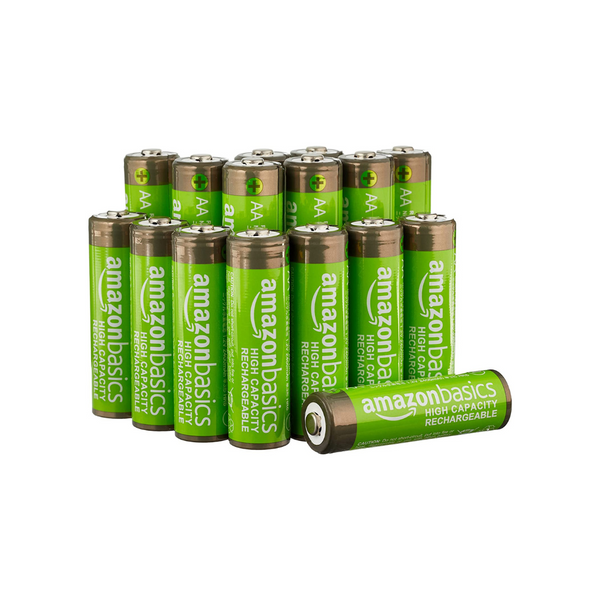 16-Pack AA Rechargeable Batteries