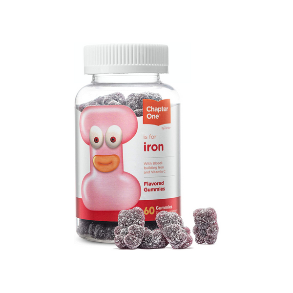 60-Count Chapter One Iron Gummies w/ Vitamin C