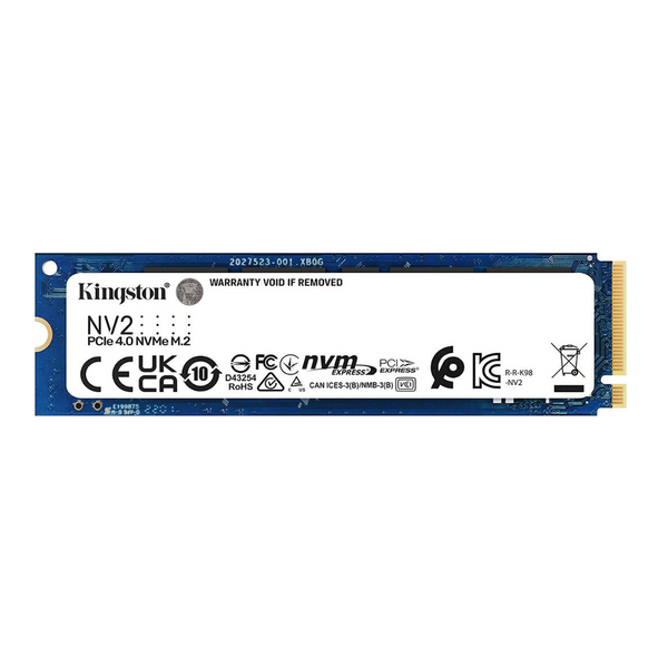 2TB Kingston NV2 M.2 2280 PCIe 4.0 x4 NVMe Solid State Drive