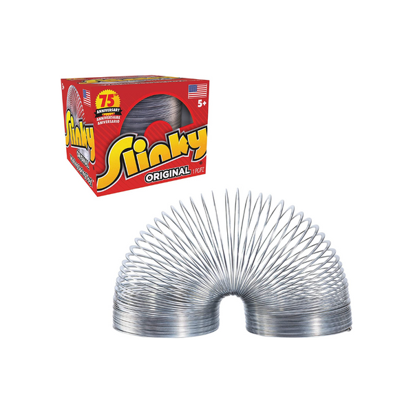 El juguete original Slinky Walking Spring, Metal Slinky, Fidget Toys, favores y regalos de fiesta, juguetes