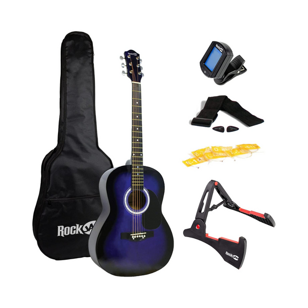 Superkit de guitarra acústica RockJam