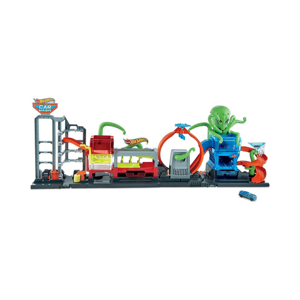 Hot Wheels City Ultimate Octo Car Wash Playset