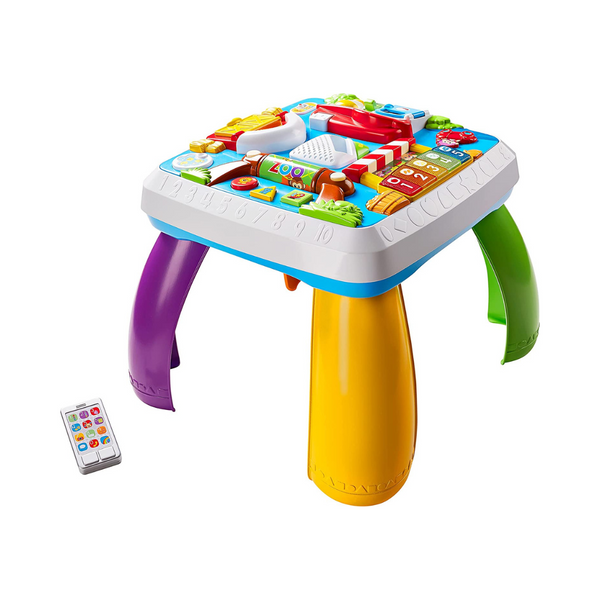 Fisher-Price ríe y aprende en la mesa de aprendizaje de la ciudad