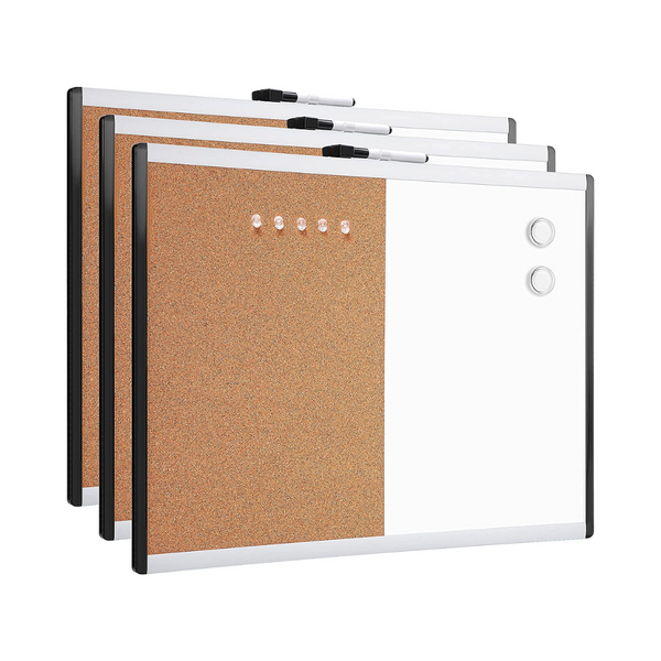 Amazon Basics Magnetic Dry-Erase Combo boards