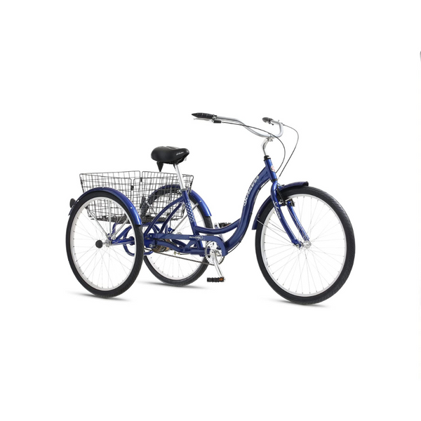 Schwinn Meridian Adult Tricycle with Cargo Basket