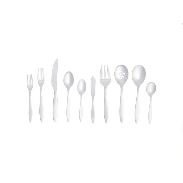 Amazon Basics 65-Piece Stainless Steel Flatware Set Service For 12