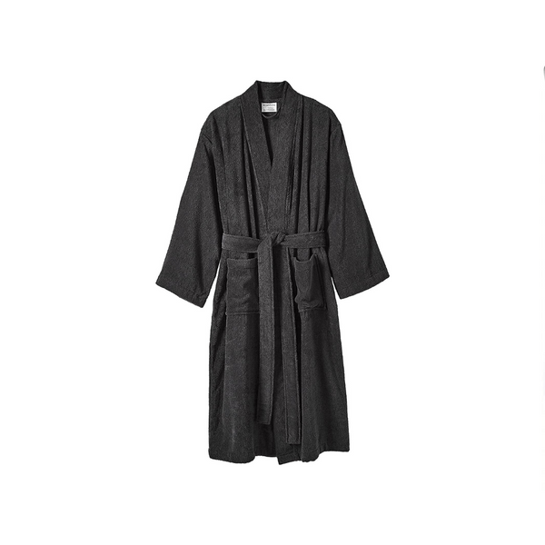 Amazon Basics Unisex 100% Cotton Terry Kimono Bathrobe