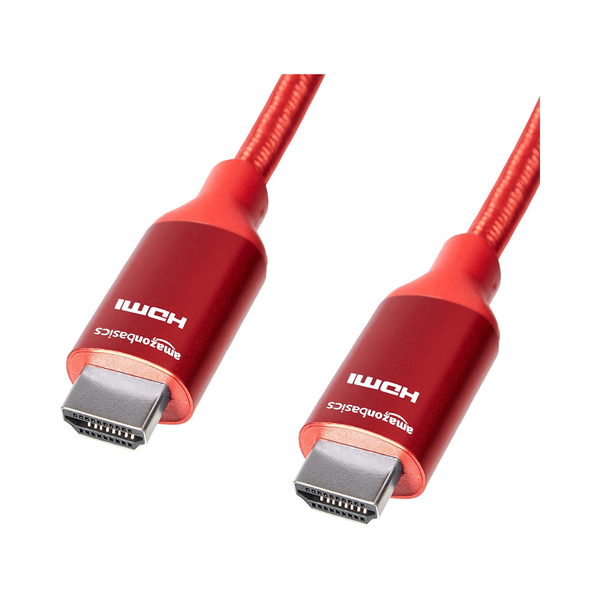 Cable HDMI 4K de alta velocidad de 10,2 Gbps Amazon Basics de 3'