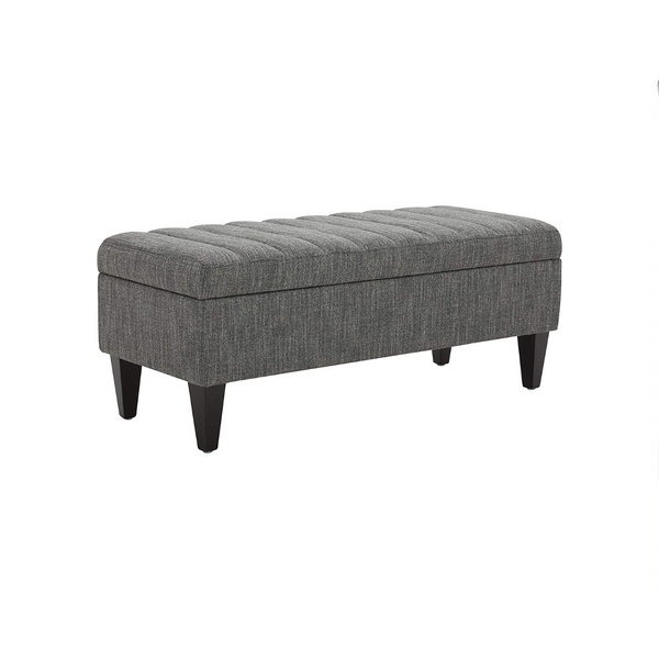 Tufted Upholstered Storage Ottoman