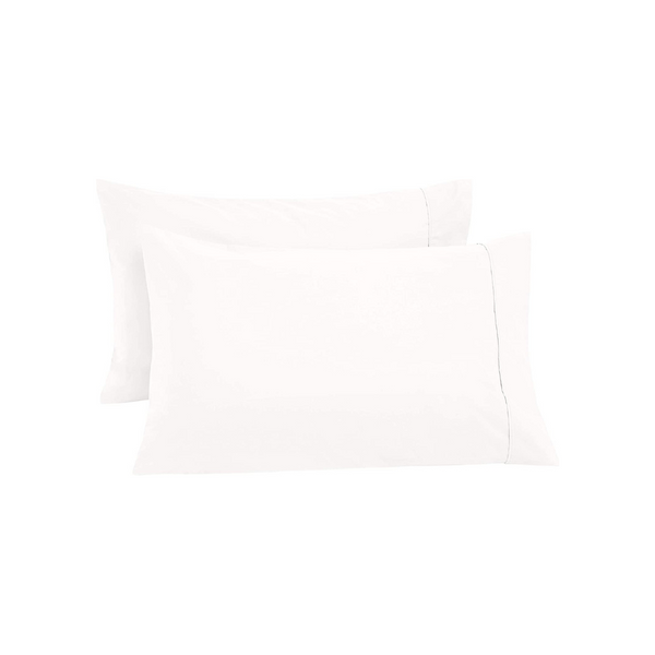 2-Pack Amazon Basics Ultra-Soft Cotton Pillow Cases (Standard, Various)