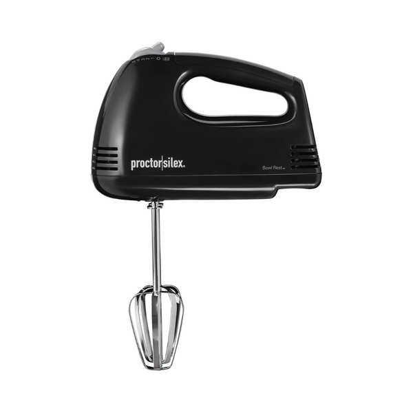 Proctor Silex Easy 5-Speed Electric Hand Mixer with Bowl Rest Compact