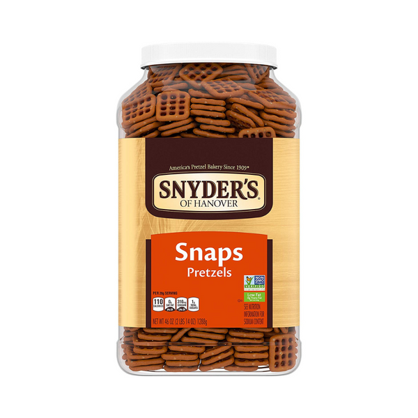 46-Oz Snyder's of Hanover Pretzel Snaps