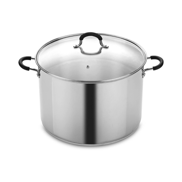 Olla sopera de acero inoxidable Cook N Home de 20 cuartos