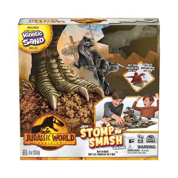 Jurassic World Dominion, juego de mesa Stomp N' Smash