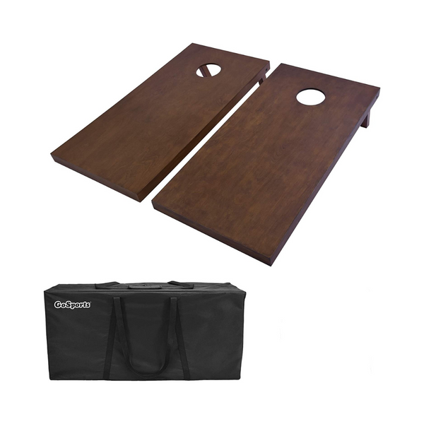 GoSports 4’x2′ Regulation Size Wooden Cornhole Boards Set