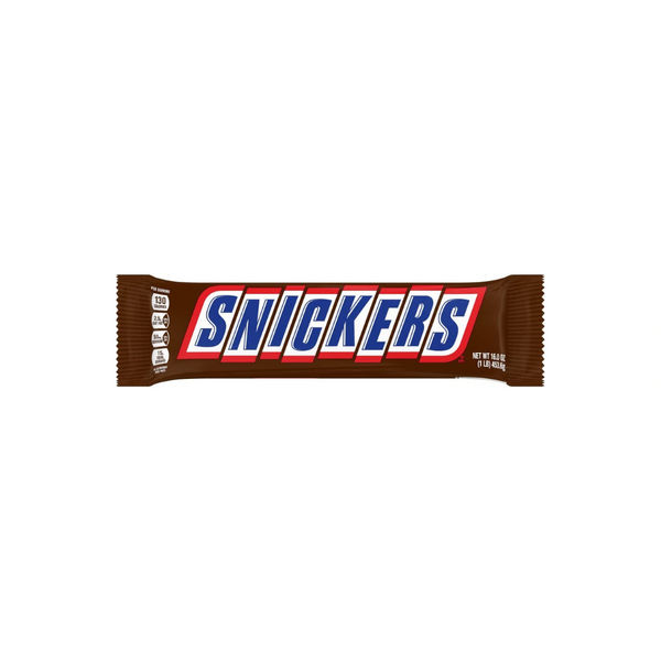 Barra de chocolate gigante Snickers de 1 libra (OU-D)