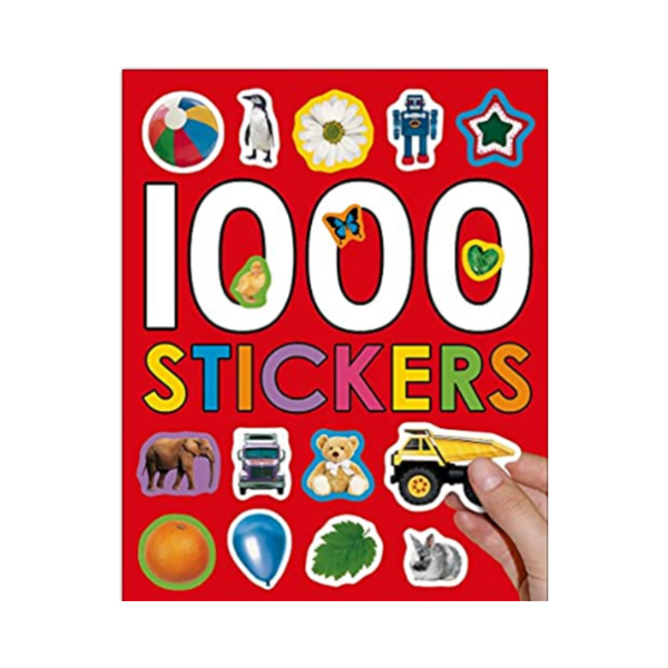 Pocket-Sized Sticker Activity Fun Book With 1,000 Stickers