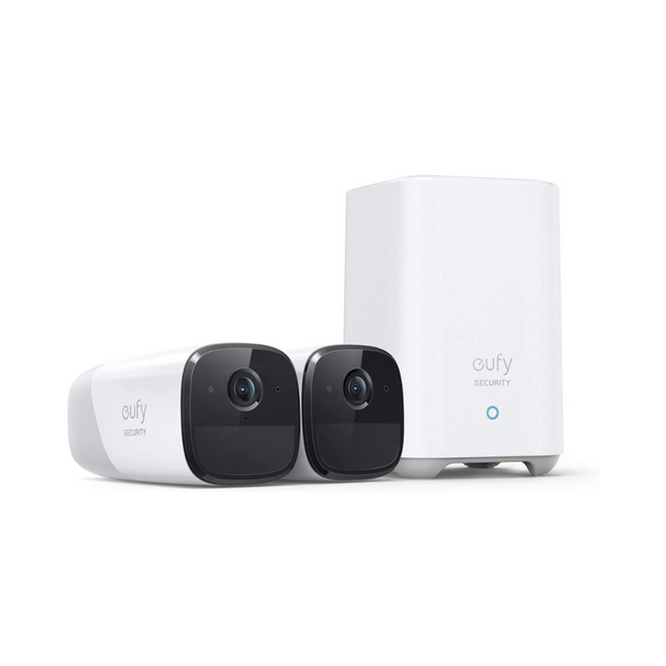 Sistema de seguridad EufyCam 2 Pro 2K de 2 cámaras