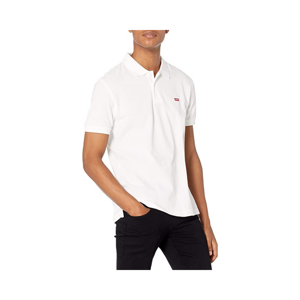 Levi’s Men’s Housemark White Polo