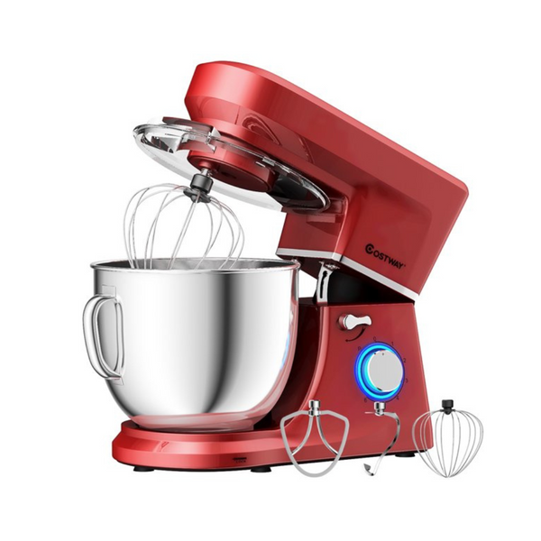 Costway Tilt-Head 7.5 Qt 6 Speed Stand Mixer (3 Colors)