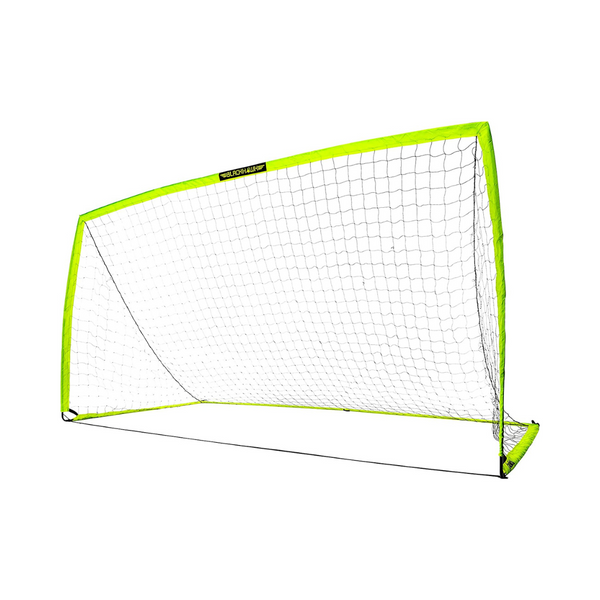 Franklin Sports Blackhawk Backyard Portable Soccer Net in Optic Yellow