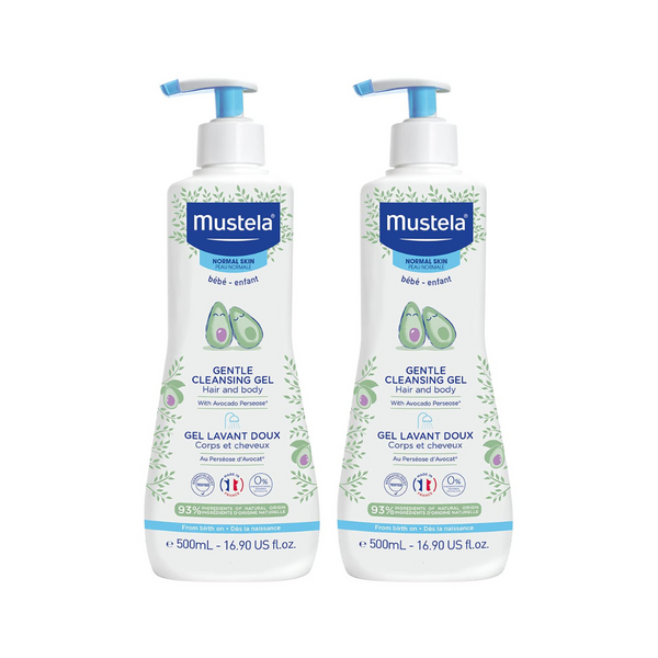 Pack of 2 Mustela Baby Gentle Cleansing Gel