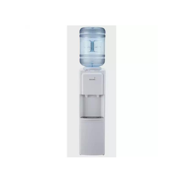 Primo Dispensador de agua de carga superior con temperatura fría y caliente (blanco)