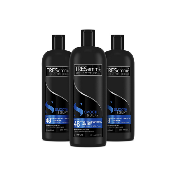 3 Bottles Of 28oz TRESemmé Professional Shampoo With Argan Oil