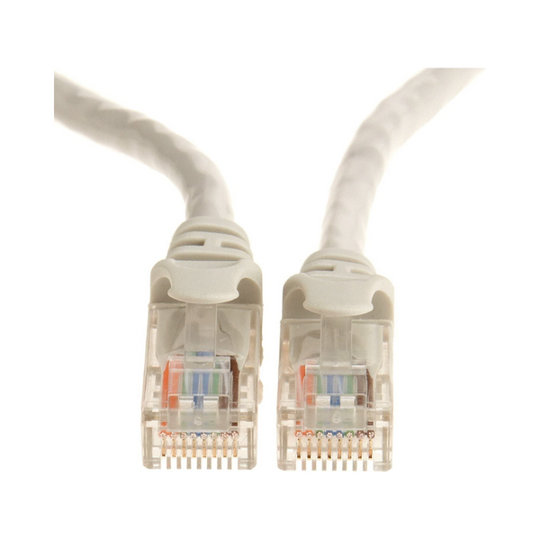 Paquete de 5 cables Ethernet de red RJ45 Cat-5e de Amazon Basics de 50'