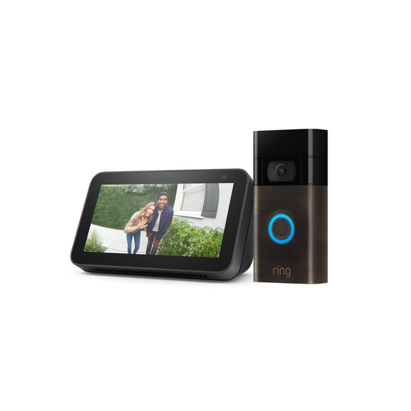 Ring Video Doorbell With Echo Show 5 Bundle