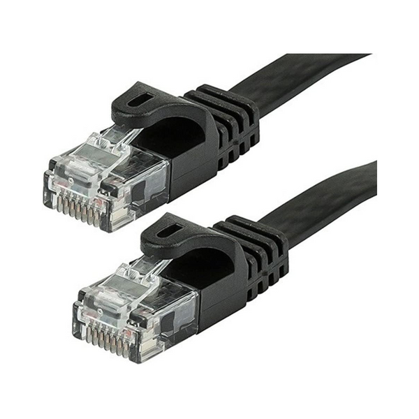 Cable de conexión Ethernet de alambre de cobre desnudo puro Monoprice Cat5e 30AWG de 30'